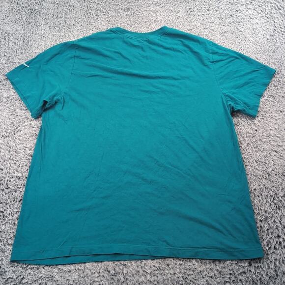 Miami Dolphins Shirt Men Extra Large Green NFL Graphic Nike Football Logo Tee - Picture 5 of 6